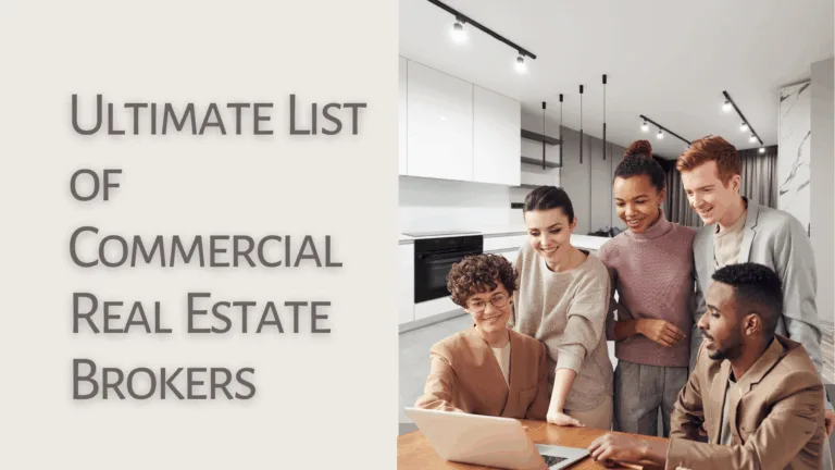 Commercial Real Estate Brokers email list