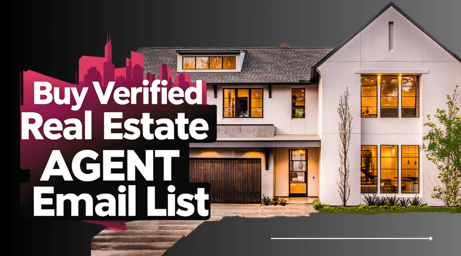 Real Estate agent email list