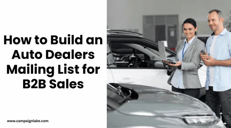 Auto Dealers Mailing List