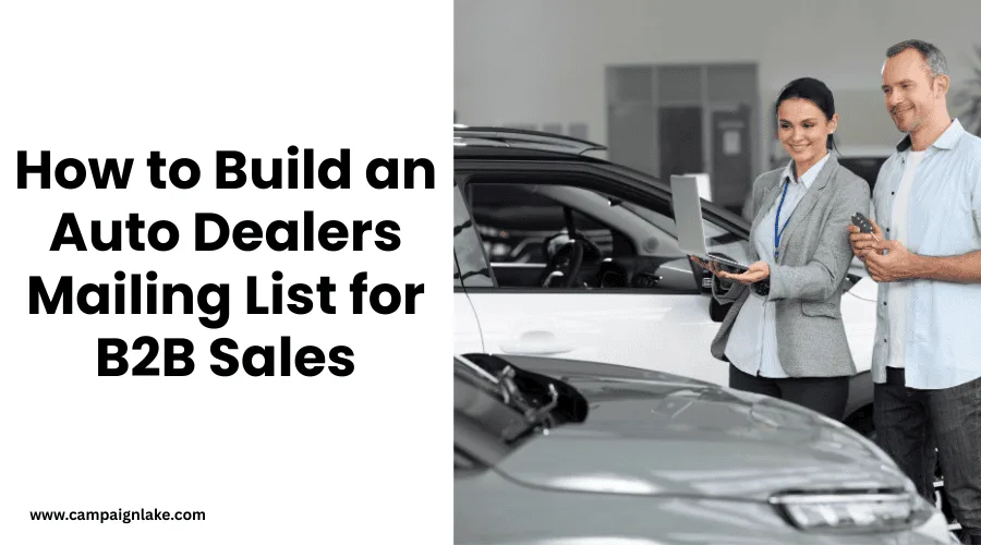 Auto Dealers Mailing List
