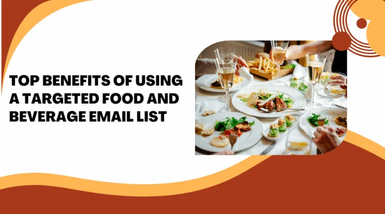 Food and Beverage Email List
