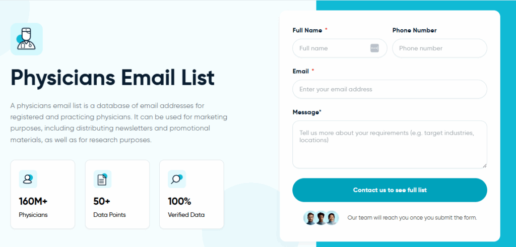 Physicians Email List