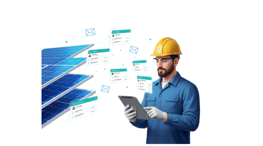 solar industry email list