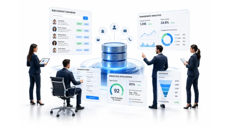 B2B contact databases