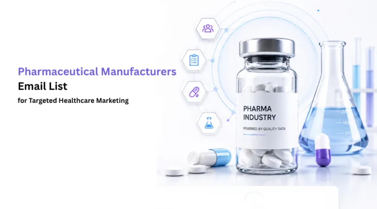 Pharmaceutical Manufacturers Email List