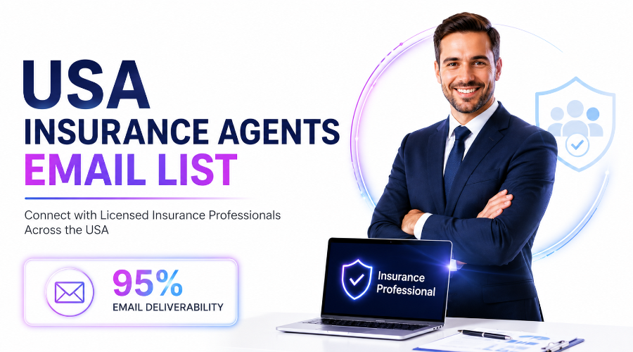 USA Insurance Agents Email List