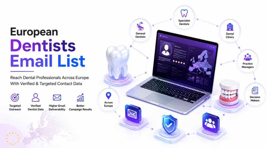 European Dentists Email List